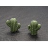 Hand-Painted Ceramic Cactus Salt and Pepper Set - Kitchen Dining