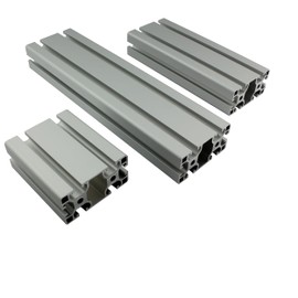 Aluminium Profile 40 x 80 mm Groove 8 Aluminium System Profile Type I 10 cm 100 mm