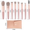 Professional Makeup Brushes Set Mini Makeup Brushes 8Pcs Portable Make