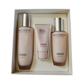 Ohui O HUI Miracle Moisture Pink Barrier Skin Emulsion Cream Basic Set / 오휘 미라클 모이스처 핑크 베리어 스킨 에멀전 크림 기초 세트
