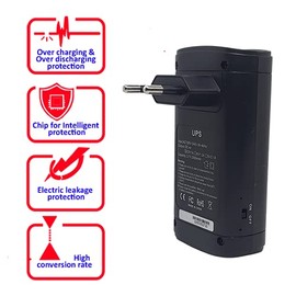 Mini UPS 12V/1A UPS system for IP cameras and other home appliances. Compatible with Foscam cameras…