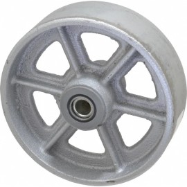 Albion 6" Diam x 2" Wide, Cast Iron Caster Wheel