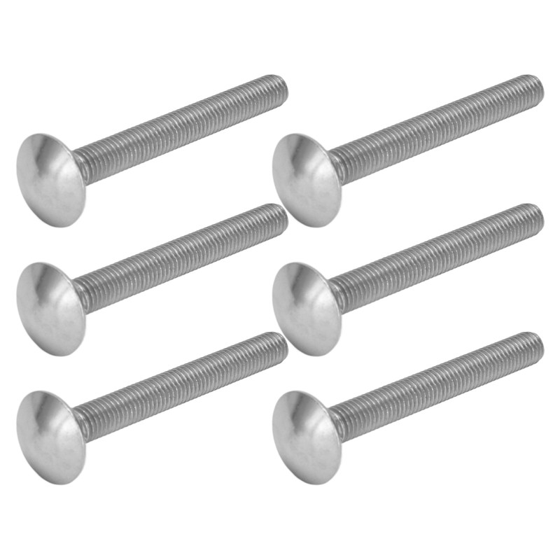 30Pcs M8x1.25 Screw Bolt A2 Stainless Steel Cup Square Coarse