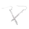 Spinningdaisy Dangling Rhinestone Flute Earrings