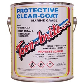Toon-Brite P1000 Protective Clear-Coat - 1 Gallon , White