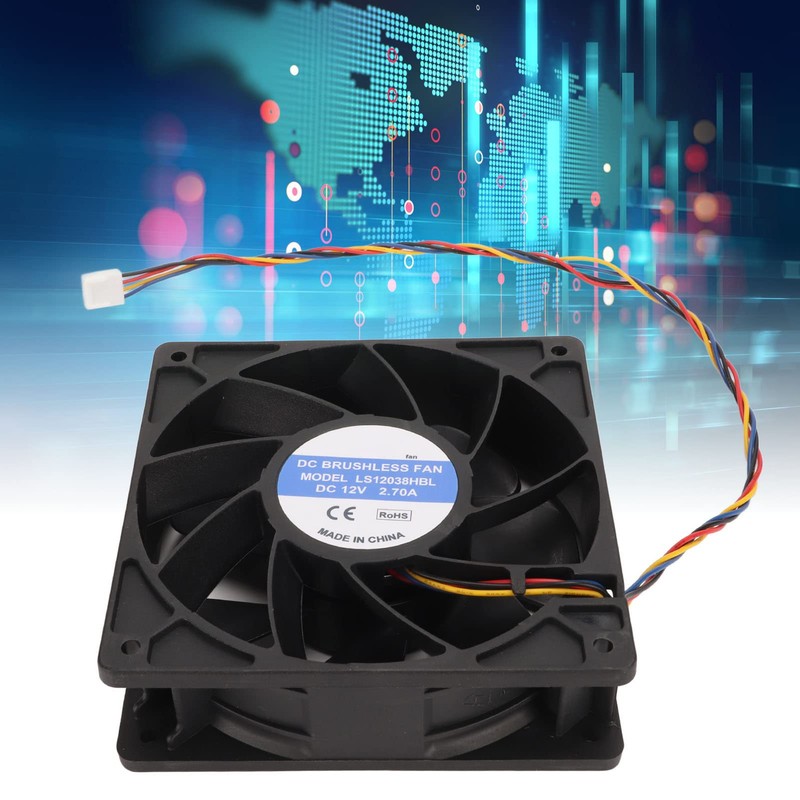 12 cm Fan, High Contour, High Speed, 120 x 38