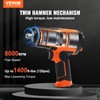 VEVOR 1/2-Inch Air Impact Wrench - High Torque 1400 ft-lbs