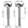MACHSWON 2 PCS Forstner Drill Bits Tungsten Carbide Wood Hole