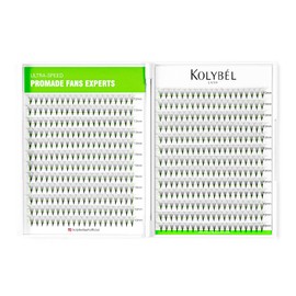 Kolybel 500 Premade Fans Lash Extensions 12D 13mm Single Length Promade Lash Fans 0.05 D Curl Premade Eyelash Fans Pointed Thin Base Handmade Volume Premade Lash Extensions(12D,0.05-D-13mm)
