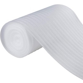 Foam Wrap Roll 12” x 394" (10 Meters), Protect Dishes, China, and Furniture, Packing Supplies, Packing Cushioning Supplies for Moving (Thickness: 1/16")