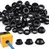 Pack of 60 Rubber Grommets Cable Grommet ID 10 mm