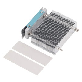 M.2 2280 SSD Heatsink Support PCIe 5.0 AGHP 6MM Heat Pipe Double Sided M.2 Heatsink Cooler with Thermal Silicone Pad for M.2 2280 SSDs