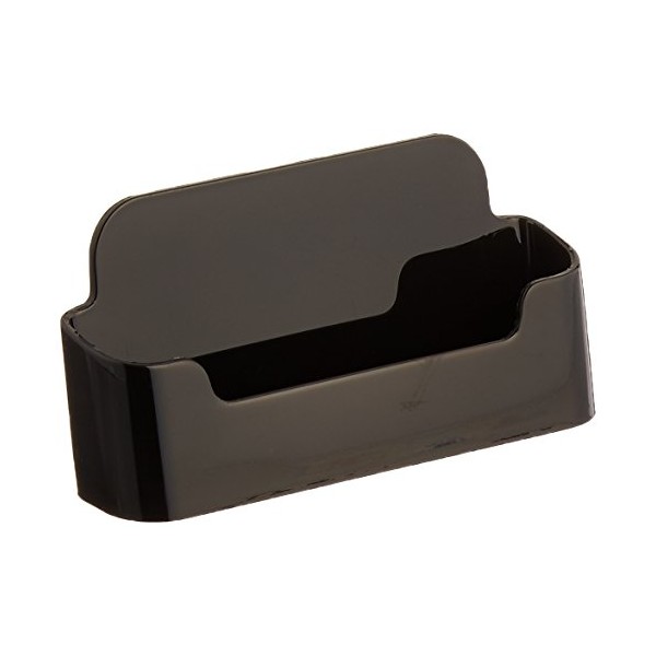 Deflecto Sustainable Office Recycled Business Card Holder Stand, Single Compartment,
