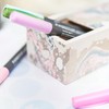 VBS Pencil Box with Sliding Lid Raw Wood