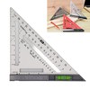 7 Inch Rafter Square with Level High Accuracy Aluminum Alloy
