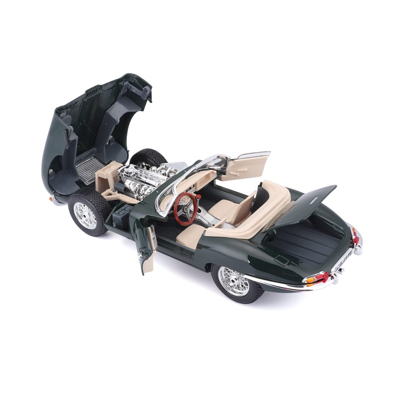 Bburago 1:18 Gold Jaguar "E" Cabriolet (1961)