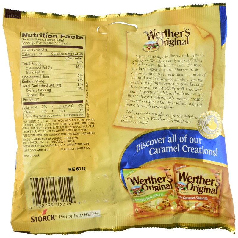 Werther's Original Chewy Caramels by Werthers [Foods]