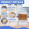 Toothpick Holder Clear Toothpick Dispenser Automatic Toothpick Dispenser, Pop Up