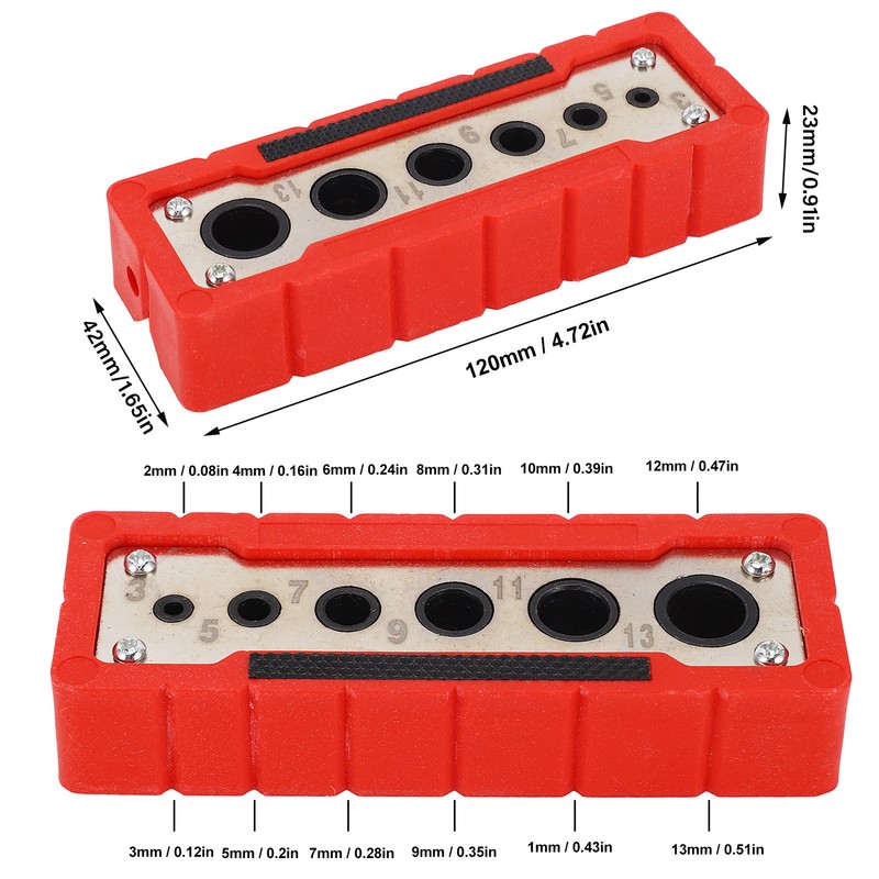 Woodworking Drilling Locator HSS 3 to 13mm Multifunctional Accurate Drill