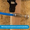 Aquor 1/2 inch PEX Crimp 90 Degree Elbow Stainless Steel