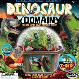 Toys by Nature Biosphere Terrariums Grow Your Own Prehistoric Jurassic Park (Dinosaur Domain)