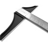 Pacific Arc 42 Inch T Square, Traditional Stainless Steel, Graduated