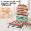 FUNBERRY Adirondack Chair Cushion Polyester, Waterproof, UV Fade Resistant, Set