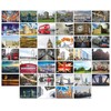 40 London Postcards - 40 Different Designs Printed on Bright