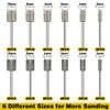 FCKLVMC 24 Pcs Diamond Bits Compatible with Dremel, 6 Size