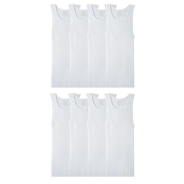 Fruit Of The Loom Mens Sleeveless Tank A-shirt, Tag Free