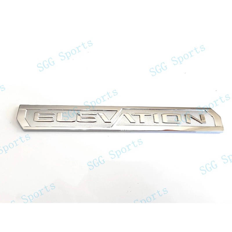 GMC 1PC Chrome Rear Tailgate Elevation Emblem Badge Fit 2023-2024