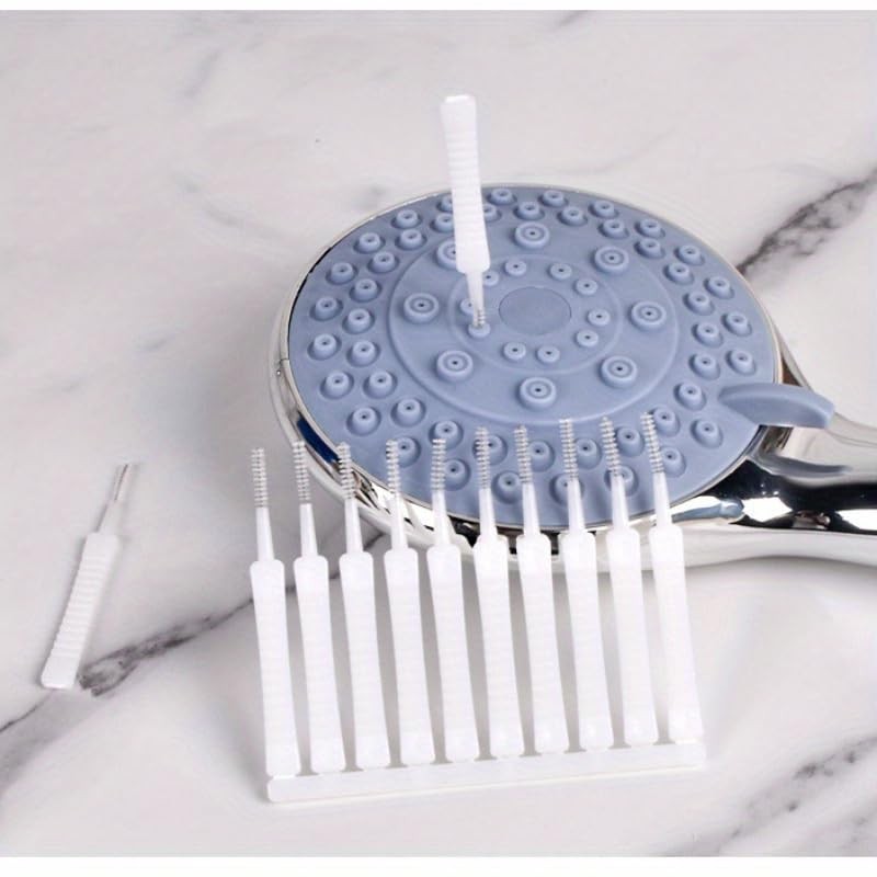 10Pcs Precision Nozzle Unclogging, Multifunctional Showerhead Cleaning Brush, Bathroom Scrubbing