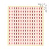 PATIKIL Small Arrow Stickers 0.5x0.4, Self Adhesive Rectangle Product Inspection