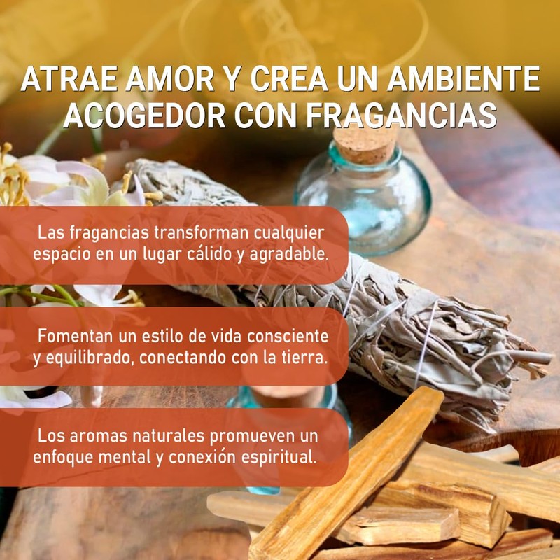 COPALOSANTO Palo Santo & Sage California Natural Incense Sticks, Energy