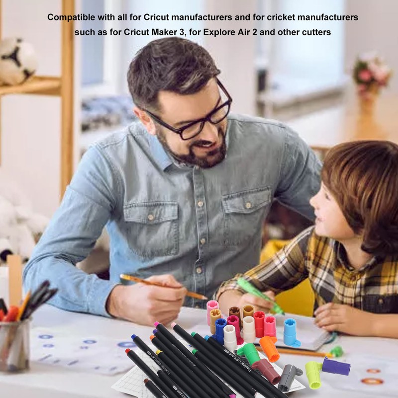 29Pcs Pen Adapter Cutting Machine Accessory Fine Point Pen Set