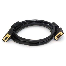 Monoprice 6ft SVGA Super VGA M/F Monitor Cable w/ ferrites