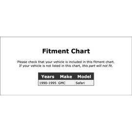 HVAC Heater Control Valve Compatible With GMC Safari 1990 1991 1992 1993 1994 1995 PC-986210