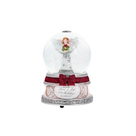 Pavilion - May Peace & Joy of The Holidays Be with You - 6" Christmas Musical Have Yourself A Merry Little Christmas Waterglobe Snowglobe Snowstorm 100 mm Collectible Winter Holiday Home Decor