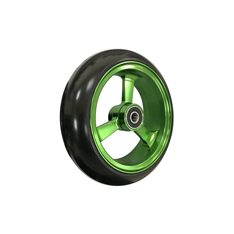 RIANTWHEEL, 4 X 1.0 inch, Solid, PU Wheels, Wheelchair Casters,