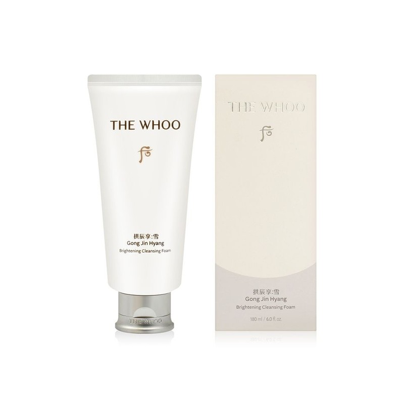 The Who Gongjinhyang Seol Brightening Cleansing Foam 180ml / 공진향
