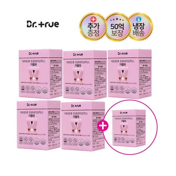 Dr. True Probiotics W 5 billion guaranteed female lactic acid