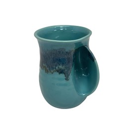 Clay in Motion Handwarmer Mug - Right Hand (Raging Rapid)