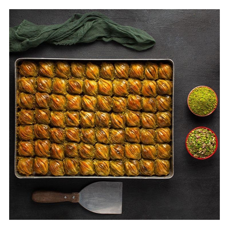 Hakan Aluminum Half Sheet Baking Pan 14x18-inch, 2.2lbs Weight, Thick