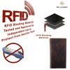 F&L CLASSIC Men's RFID Vintage Look Genuine Leather Long Bifold