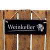 Wine Cellar Sign Slate Engraved Slate Wine Winemaker Door Sign