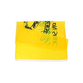 3x5FT Yellow No Step On Snek Flag Banner Gadsden Don't Tread Patriot Tea Party (Yellow)