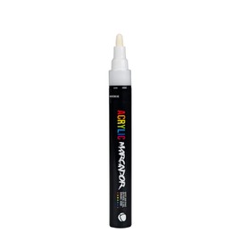 Montana Colors SPRO0108003 Mtn Marcador Acrílico Blanco 2Mm Medium