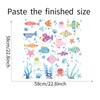 Mestiker Fish Flock Wall Sticker, Whale, Wall Sticker, Sea Creatures,
