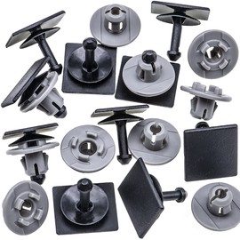 Rexka 10 Sets Cowl Panel Retainer Clip Sets for Subaru Crosstrek, Forester, Impreza, Legacy, Outback 91486KJ010 91486FL020