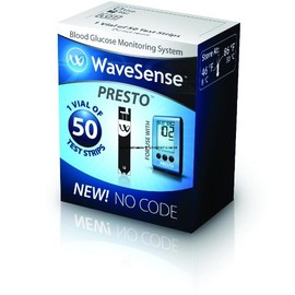 Wavesense Presto Test Strips Part no. 800003329 MATRIX INC